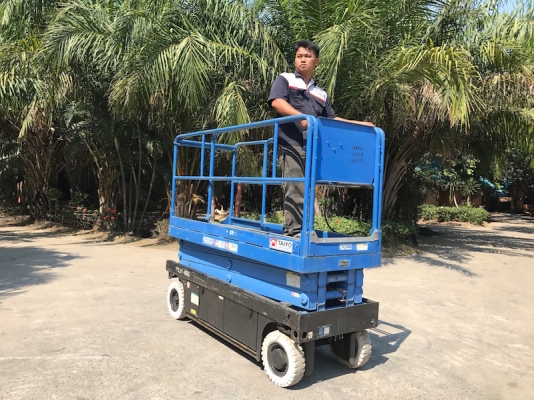 ขายรถกระเช้า AICHI SV06B ไฟฟ้า สูง6เมตร สวยเดิมจากญี่ปุ่นยังไม่เคยใช้ในไทย 95,000เท่านั้น