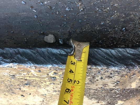 ขายเหล็กแผ่นปูพื้นสภาพดีมากหนา32มิลยาว4เมตรสภาพใหม่