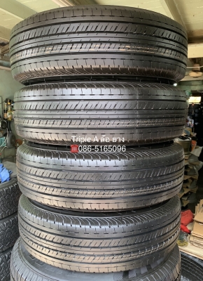 ยางใหม่ป้ายแดง 215-70-16 Bridgestone ตุ่มอลัง เส้นสีชัดๆ