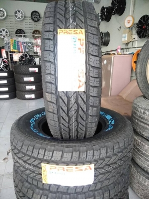 ยางไทยกระบะสายลุย 265 70 16 ตัวหนังสือขาว ดอกยางสวย