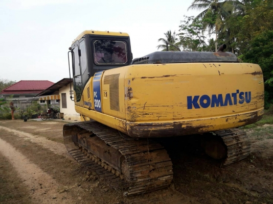 มี VDO ให้ชม. KOMATSU PC200-7 เอกสารเล่ม ราคา 1150000