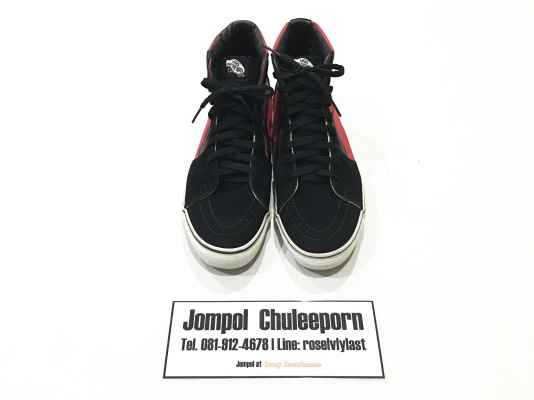 Vans SK8 hi Red/Black Size 9 (กล่องครบ) Vans SK8 hi Red/Black Size 9 (กล่องครบ)