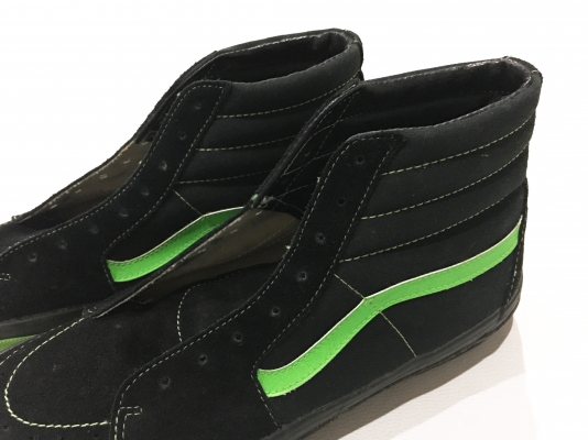 Vans Sk8hi Neon Green (Japan Exclusive) Size 10 Vans Sk8hi Neon Green (Japan Exclusive) Size 10