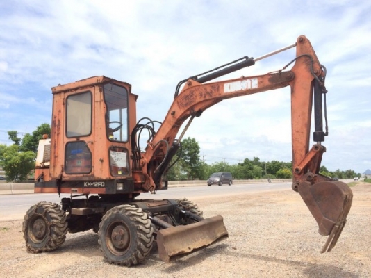 ขายรถขุดล้อยาง KUBOTA KH-12FD (ขนาด 3 ตัน) นำเข้าเองจากญี่ปุ่น สภาพสวยพร้อมใช้ มีVDOการทำงานครับ