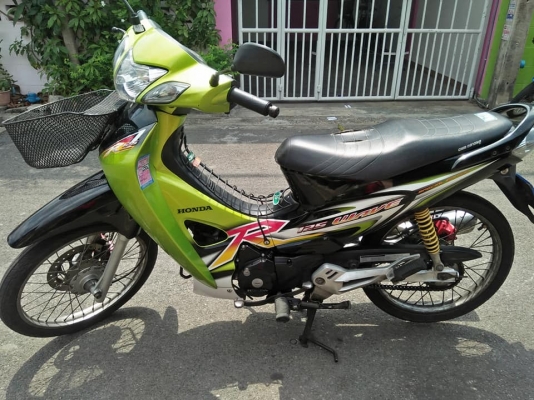 ขาย Honda Wave 125 R ปี 49 สตาร์ทเท้า รุ่นดิสก์เบรคหลัง ลูกกุญแจเดิมมีสองดอก