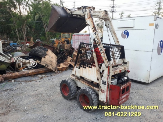 ขายถูกครับ รถตักล้อยาง BOBCAT ยี่ห้อ TCM เก่าญี่ปุ่น พร้อมใช้ ราคา 98,000 -