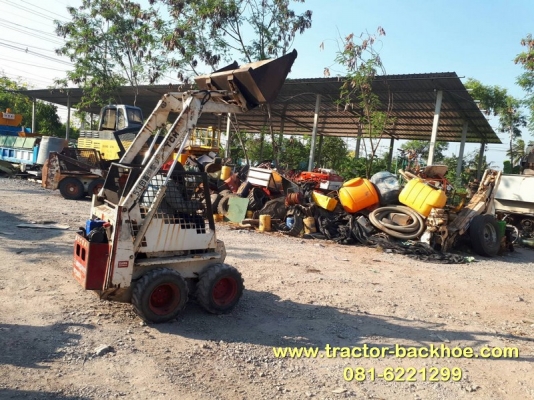 ขายถูกครับ รถตักล้อยาง BOBCAT ยี่ห้อ TCM เก่าญี่ปุ่น พร้อมใช้ ราคา 98,000 -