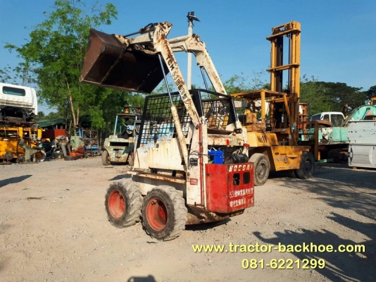ขายถูกครับ รถตักล้อยาง BOBCAT ยี่ห้อ TCM เก่าญี่ปุ่น พร้อมใช้ ราคา 98,000 -