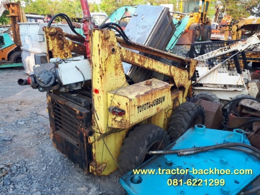 ขาย รถตัก บ็อบแค็ท TOYOTA-JOBSUN SDK8 ตรวจเช็คให้พร้อมใช้งาน ขาย รถตัก บ็อบแค็ท TOYOTA-JOBSUN SDK8 ตรวจเช็คให้พร้อมใช้งาน