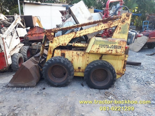 ขาย รถตัก บ็อบแค็ท TOYOTA-JOBSUN SDK8 ตรวจเช็คให้พร้อมใช้งาน ขาย รถตัก บ็อบแค็ท TOYOTA-JOBSUN SDK8 ตรวจเช็คให้พร้อมใช้งาน