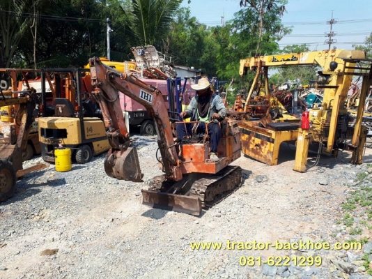 ขายถูกๆครับ รถขุด แบ็คโฮจิ๋ว ขึ้นรถกระบะ ปิ๊กอัพ IHI เครื่อง ISUZU ดีเชล 2 สูบ เก่าญี่ปุ่น