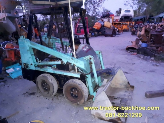 ขาย รถตัก bobcat เครื่อง ดีเซล 2 สูบ toyota sdk 3 เก่าญี่ปุ่น พร้อมใช้งาน