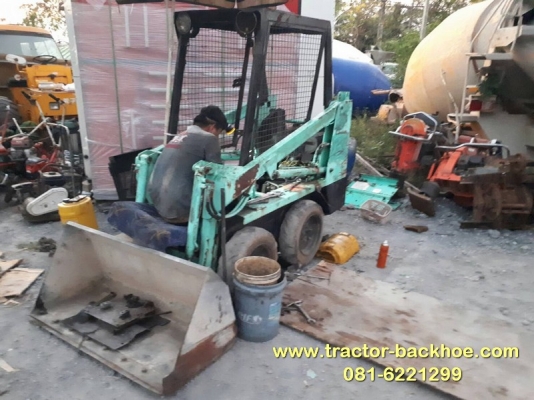 ขาย รถตัก bobcat เครื่อง ดีเซล 2 สูบ toyota sdk 3 เก่าญี่ปุ่น พร้อมใช้งาน