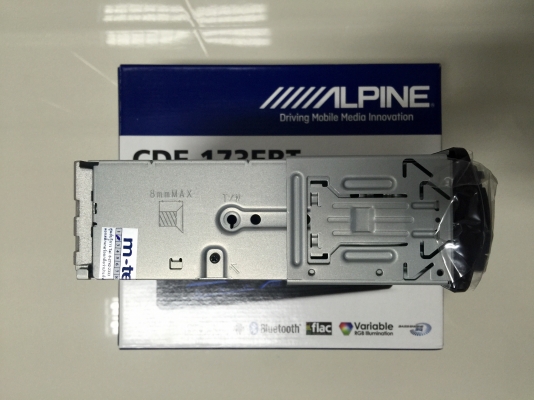 ขายวิทยุ 1 DIN ALPINE CDE-173EBT เล่น CD/MP3/USB/BT