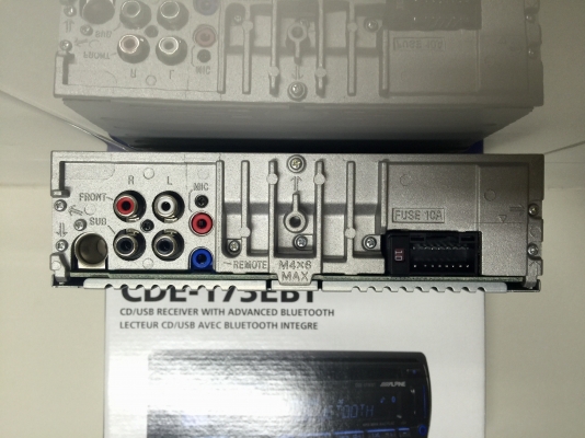 ขายวิทยุ 1 DIN ALPINE CDE-173EBT เล่น CD/MP3/USB/BT