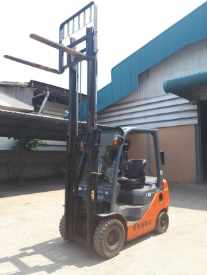 TOYOTA 1.8 ตัน รุ่น8 เครื่องสวย เดิมๆญี่ปุ่นแท้ ชั่วโมงน้อยโคตร!!! ไม่เคยวิ่งใช้งานในไทย ชมเครื่องจักร โฟล์คลิฟท์ รอก นับ1,000รายการจากญี่ปุ่นwww.paholgroup.com