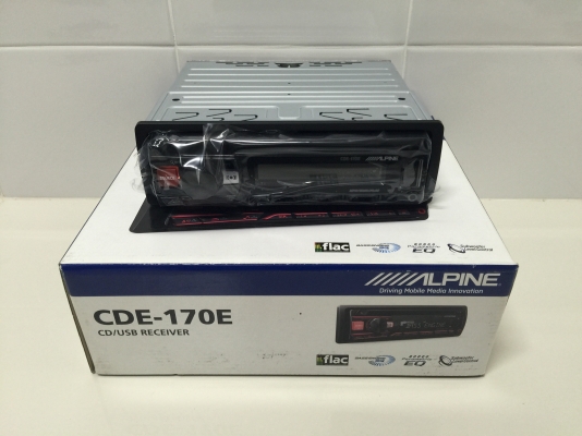 ขายวิทยุ 1 DIN ALPINE CDE-170E เล่น CD/MP3/USB ขายวิทยุ 1 DIN ALPINE CDE-170E เล่น CD/MP3/USB