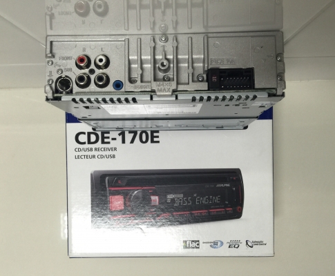 ขายวิทยุ 1 DIN ALPINE CDE-170E เล่น CD/MP3/USB ขายวิทยุ 1 DIN ALPINE CDE-170E เล่น CD/MP3/USB