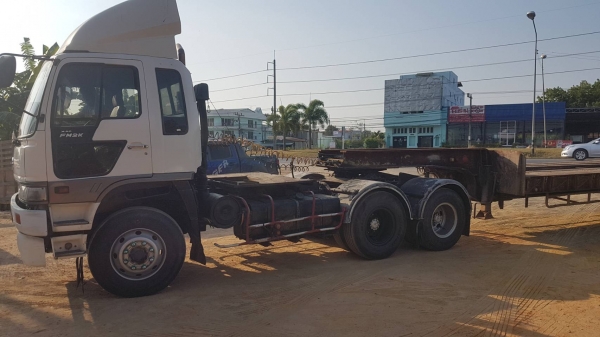 ขายรถบรรทุก10ล้อหัวลาก HINO FM2K260 แรงม้าปี46 พร้อมหางโรเบส2เพลาราคา 1,300,000 ต่อรอง ขายรถบรรทุก10ล้อหัวลาก HINO FM2K260 แรงม้าปี46 พร้อมหางโรเบส2เพลาราคา 1,300,000 ต่อรอง