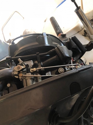 ขายเครื่อง yamaha 9.9 hp โฟ หาง25 สตาร์ท 2ระบบ