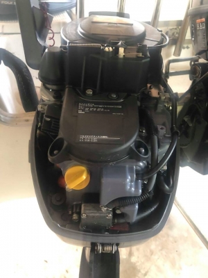 ขายเครื่อง yamaha 9.9 hp โฟ หาง25 สตาร์ท 2ระบบ