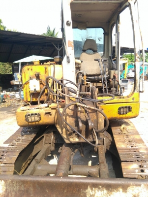 รถแบคโฮ YANMAR PC55 รถเก่านอกนำเข้า เครื่องดี ปั๊มดี ขาดบูมอย่างเดียว มีเอกสารใบอินวอยซ์ มี VDO การท