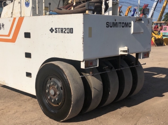 ขายรถบด 9 ล้อ SUMITOMO STR20D-2 นำเข้าเองจากญี่ปุ่น สภาพสวยพร้อมใช้ มีVDOการทำงานครับ