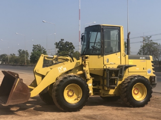ขายรถตักล้อยาง KOMATSU WA100-3 นำเข้าเองจากญี่ปุ่น สภาพสวยพร้อมใช้ มีVDOการทำงานครับ