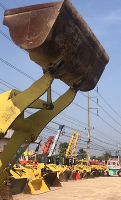 ขายรถตักล้อยาง KOMATSU WA100-3 นำเข้าเองจากญี่ปุ่น สภาพสวยพร้อมใช้ มีVDOการทำงานครับ