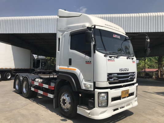 ขาย 10 ล้อหัวลาก ISUZU GXZ 360 EURO 3 รุ่นหน้าตึก เครื่องคอมมอลเรล 360 เเรงม้า รุ่นท่อทอง ยางใหม่ 10