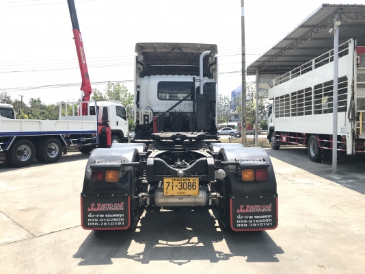 ขาย 10 ล้อหัวลาก ISUZU GXZ 360 EURO 3 รุ่นหน้าตึก เครื่องคอมมอลเรล 360 เเรงม้า รุ่นท่อทอง ยางใหม่ 10