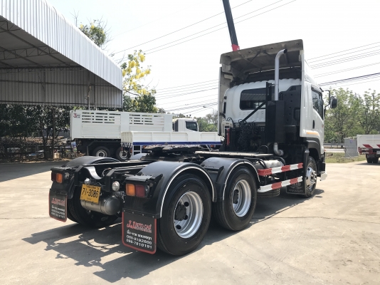 ขาย 10 ล้อหัวลาก ISUZU GXZ 360 EURO 3 รุ่นหน้าตึก เครื่องคอมมอลเรล 360 เเรงม้า รุ่นท่อทอง ยางใหม่ 10
