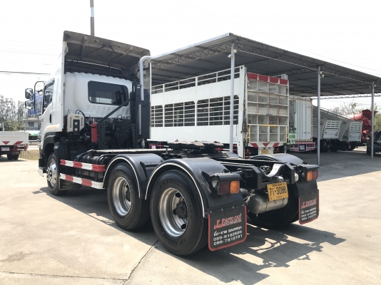 ขาย 10 ล้อหัวลาก ISUZU GXZ 360 EURO 3 รุ่นหน้าตึก เครื่องคอมมอลเรล 360 เเรงม้า รุ่นท่อทอง ยางใหม่ 10