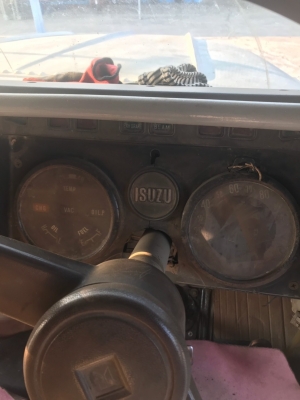 รถบรรทุกดั้มหัวยาว 10ล้อ ยี่ห้อ ISUZU  170 แรงม้า  จดทะเบียนปี 2546