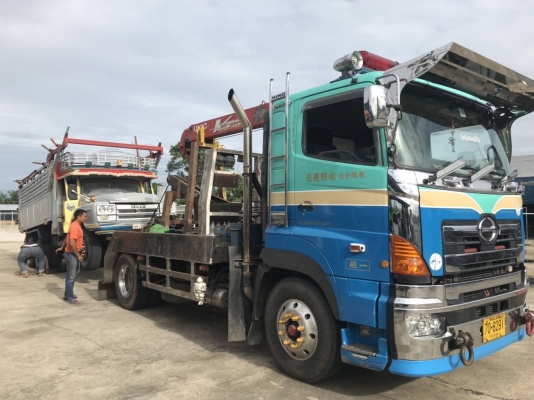 รถบรรทุกดั้มหัวยาว 10ล้อ ยี่ห้อ ISUZU  170 แรงม้า  จดทะเบียนปี 2546