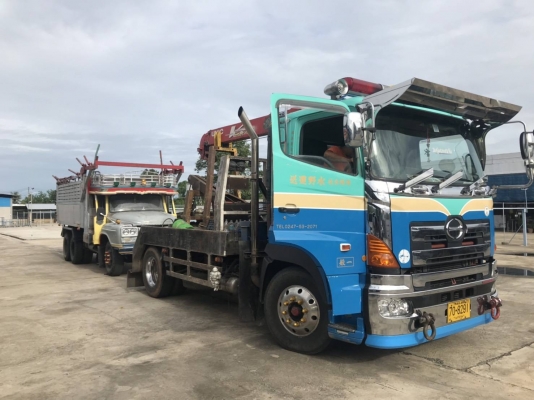 รถบรรทุกดั้มหัวยาว 10ล้อ ยี่ห้อ ISUZU  170 แรงม้า  จดทะเบียนปี 2546