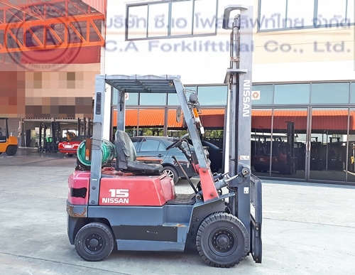 ขาย รถโฟล์คลิฟท์ NISSAN รุ่น FG15 (02)