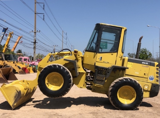 ขายรถตักล้อยาง KOMATSU WA100-3 นำเข้าเองจากญี่ปุ่น สภาพสวยพร้อมใช้ มีVDOการทำงานครับ