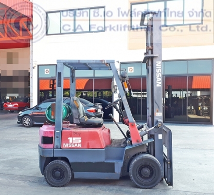 ขาย รถโฟล์คลิฟท์ NISSAN รุ่น FG15 (01)