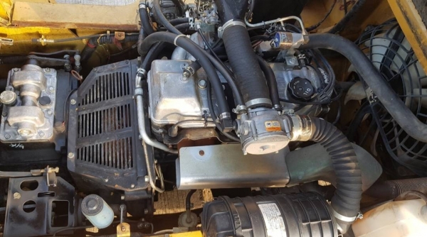 ขายรถโฟล์คลิฟท์ Mitsubishi fg 2.0ตัน  เสาสูง3เมตร รถพร้อมใช้งาน #พร้อมยางใหม่ 4เส้น