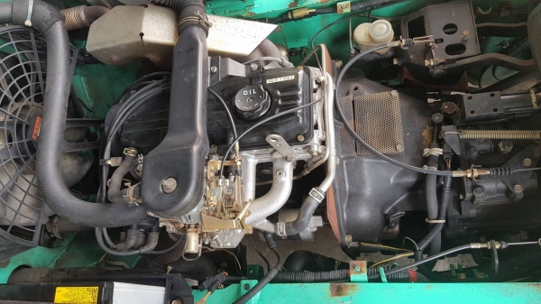 รถโฟล์คลิฟท์ Mitsubishi fg1.4ตัน  เสาสูง 3เมตร เกียร์ออโต้ ยางลม รถพร้อมใช้งาน