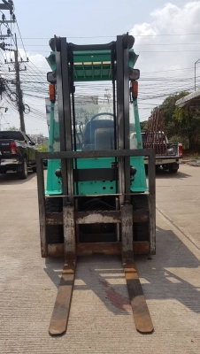 รถโฟล์คลิฟท์ Mitsubishi fg1.4ตัน  เสาสูง 3เมตร เกียร์ออโต้ ยางลม รถพร้อมใช้งาน