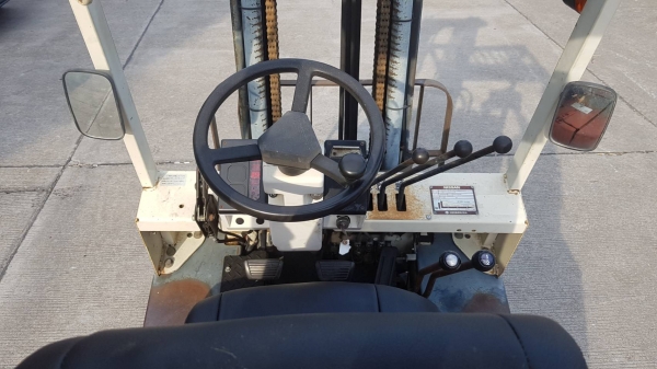 ขายรถโฟล์คลิฟท์ Nissan fg 2.0ตัน  เสาสูง 3เมตร งาสไลด์ ซ้าย-ขวา ได้ รถพร้อมใช้งาน พร้อมยางใหม่ 4เส้น