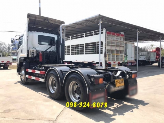 ISUZU GXZ 360 แรง EURO 3 รุ่นหน้าตึก ปี 58 เครื่องคอมมอลเรล รุ่นท่อทอง ยางใหม่ 10 เส้น เบรคทิฟฟี่ กร