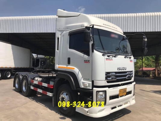ISUZU GXZ 360 แรง EURO 3 รุ่นหน้าตึก ปี 58 เครื่องคอมมอลเรล รุ่นท่อทอง ยางใหม่ 10 เส้น เบรคทิฟฟี่ กร