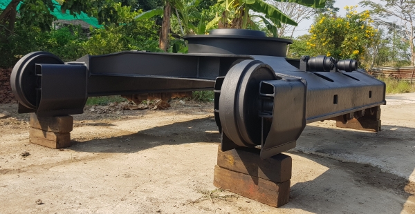 ขายเฟลมพร้อมล้อนำ CAT320D