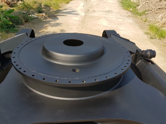 ขายเฟลมพร้อมล้อนำ CAT320D