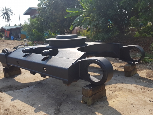 ขายเฟลมพร้อมล้อนำ CAT320D