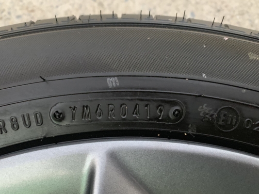 ล้อแม็กป้ายแดง Honda Civic FC 2019 ขอบ 16 สีเทากัน พร้อมยางใหม่ป้ายแดง 215-55-16 Dunlop ปี 19 สวยกริ๊บๆ ไม่ผ่านการใช้งาน