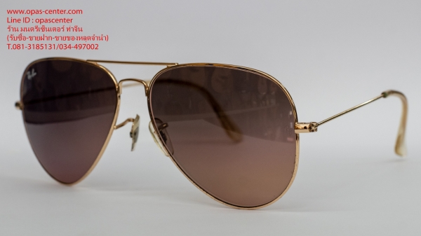 แว่นกันแดด Ray-Ban RB3026 001/3E 62 AVIATOR LARGE METAL 62 mm แว่นกันแดด Ray-Ban RB3026 001/3E 62 AVIATOR LARGE METAL 62 mm